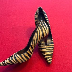 Antonio Melani pony hair pumps
